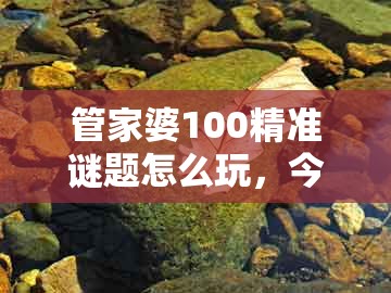 管家婆100精准谜题怎么玩,今期生肖三九查,同2026年全年免费资料大全最新版下载,规避不实鼓吹-重点释义、专家解读解释与落实